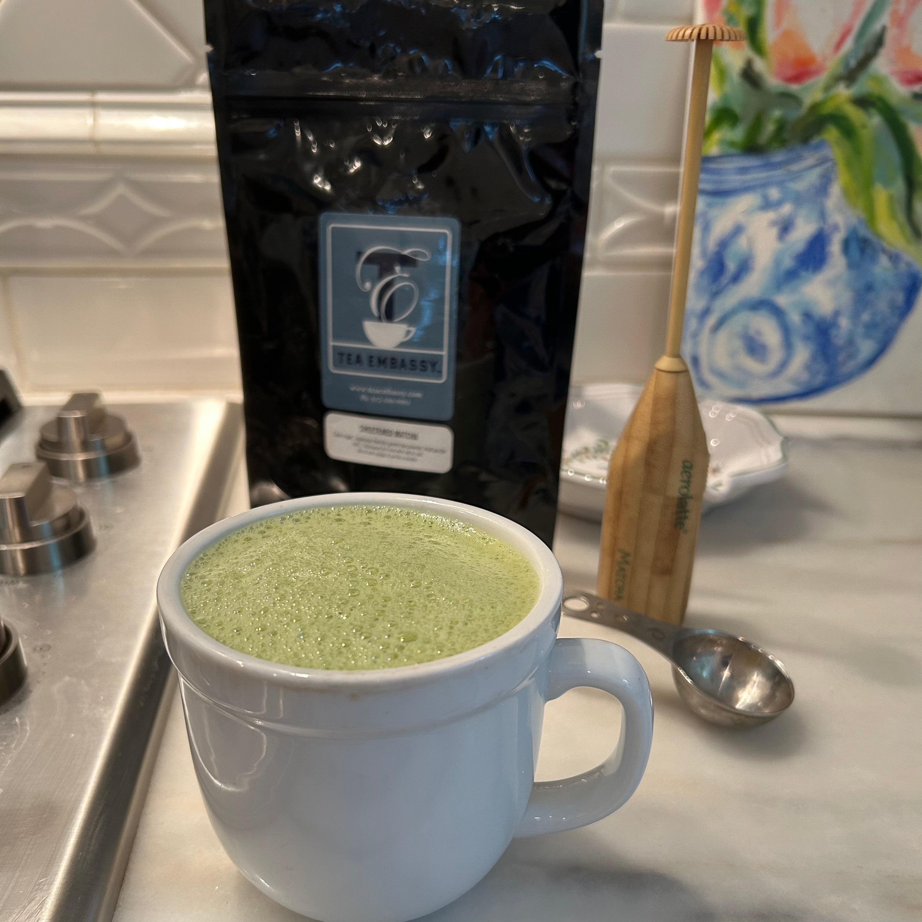 Sweetened Matcha for Lattes & Slushies - 1 pound