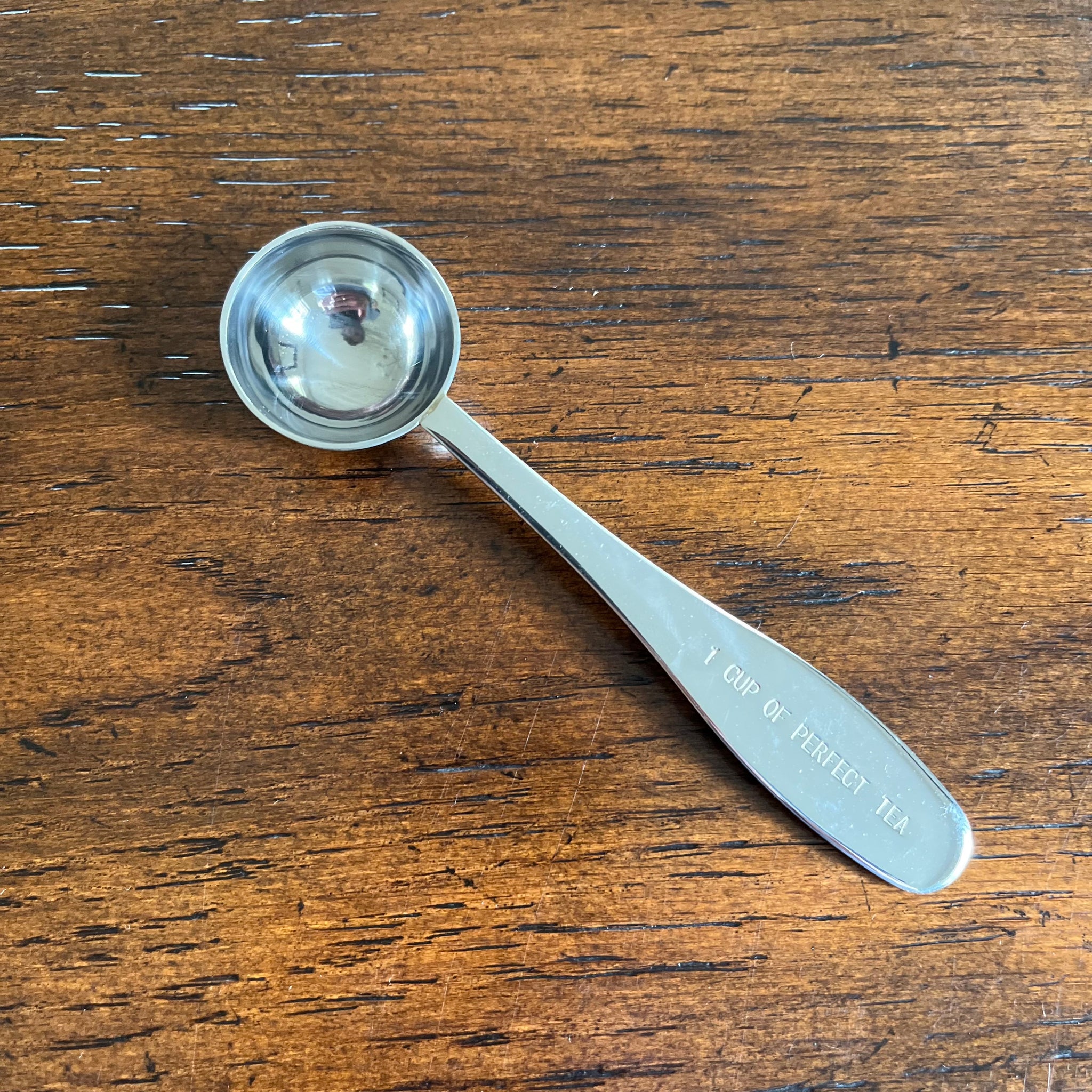 Tea Measuring Spoon, Stainless Steel, 1 Perfect Cup of Loose Leaf Tea, Camellios