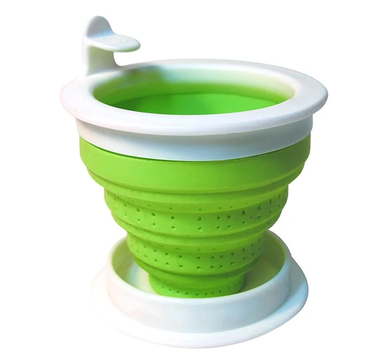 Collapsible Tea Strainer - Tuffy Steeper - Green